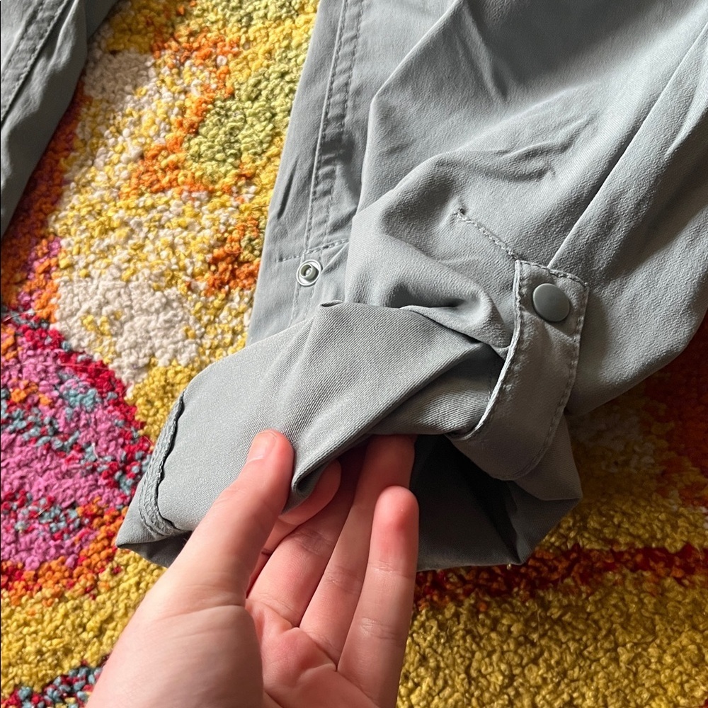 Womens PRANA HALLE ZION PANTS SIZE 8 ROLL UP PANTS - Picture 6 of 9